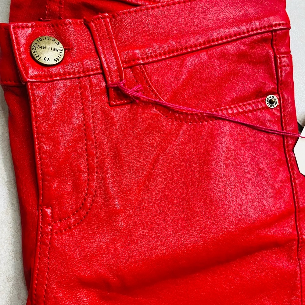 CURRENT ELLIOTT STILETTO LEATHER LEGGING - Picture 10 of 10